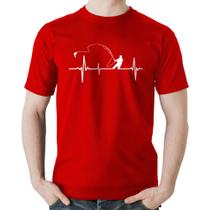 Camiseta Algodão Pescador Batimentos Cardíacos - Foca na Moda