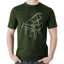 Camiseta Algodão Piano - Foca na Moda