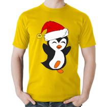 Camiseta Algodão Pinguim Noel - Foca na Moda