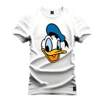 Camiseta Algodão Plus Size Tamanho Grande Pato Donald