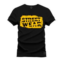 Camiseta Algodão Plus Size Tamanho Grande Street Wear