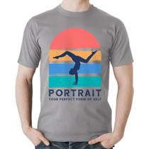 Camiseta Algodão Portrait Your Perfect Form Of Self - Foca na Moda