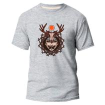 Camiseta Algodão Premium Básica Estampa Digital Borboleta