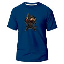 Camiseta Algodão Premium Básica Estampa Digital Homem Bang