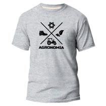 Camiseta Algodão Premium Estampa Digital Agronomia Agro DTF