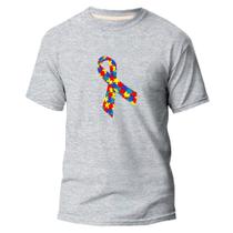 Camiseta Algodão Premium Estampa Digital Autismo Autista