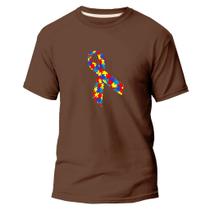 Camiseta Algodão Premium Estampa Digital Autismo Autista