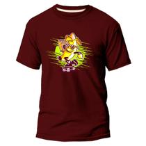 Camiseta Algodão Premium Estampa Digital Banana com Som