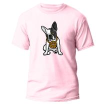 Camiseta Algodão Premium Estampa Digital Buldogue Francês