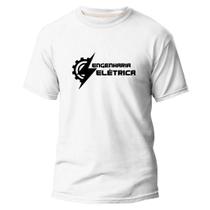 Camiseta Algodão Premium Estampa Digital Engenharia Elétrica