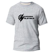 Camiseta Algodão Premium Estampa Digital Engenharia Elétrica