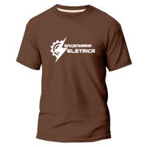 Camiseta Algodão Premium Estampa Digital Engenharia Elétrica