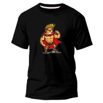 Camiseta Algodão Premium Estampa Digital Hercules Fortão