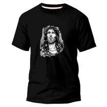 Camiseta Algodão Premium Estampa Digital Jesus Cristo Rei