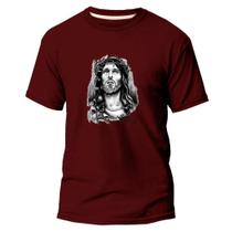 Camiseta Algodão Premium Estampa Digital Jesus Cristo Rei