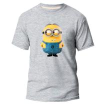 Camiseta Algodão Premium Estampa Digital Minions Malvado
