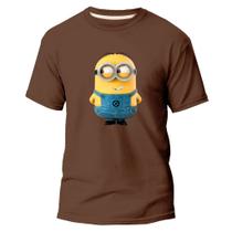 Camiseta Algodão Premium Estampa Digital Minions Malvado