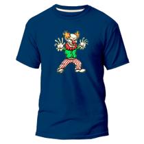 Camiseta Algodão Premium Estampa Digital Palhaço Sinistro