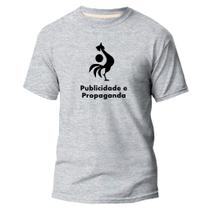 Camiseta Algodão Premium Estampa Publicidade e Propaganda