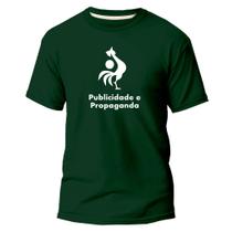Camiseta Algodão Premium Estampa Publicidade e Propaganda