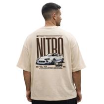 Camiseta Algodão Premium Nitro Gola Redonda Supra Tamanho:G