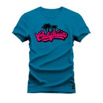 Camiseta Algodão Premium T-Shirt Coqueiro California - Nexstar