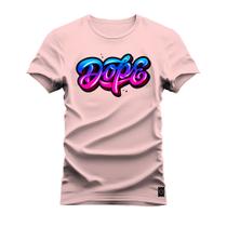 Camiseta Algodão Premium T-Shirt Dope