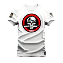 Camiseta Algodão Premium T-Shirt Elite Fac