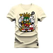 Camiseta Algodão Premium T-Shirt Fichas Rolando