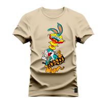 Camiseta Algodão Premium T-Shirt KickYouu