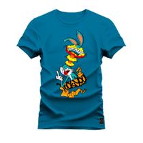 Camiseta Algodão Premium T-Shirt KickYouu