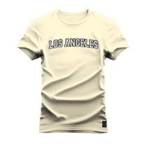 Camiseta Algodão Premium T-Shirt Los Angeles Scrit