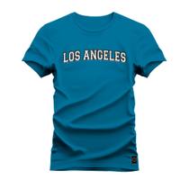 Camiseta Algodão Premium T-Shirt Los Angeles Scrit