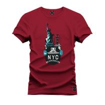Camiseta Algodão Premium T-Shirt Nyc Street - Nexstar