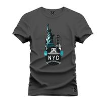 Camiseta Algodão Premium T-Shirt Nyc Street - Nexstar