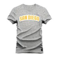 Camiseta Algodão Premium T-Shirt SanDiego