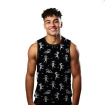 Camiseta Algodão Regata Verão Estilo Moda Praia Mumia Cartoon Estrelas Antigo 504