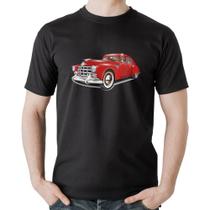 Camiseta Algodão Retro Classic Red Car - Foca na Moda