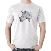 Camiseta Algodão Rinoceronte - Foca na Moda