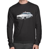 Camiseta Algodão Sheriff Car Manga Longa - Foca na Moda Camiseta Algodão Sheriff Car Manga Longa - Foca na Moda