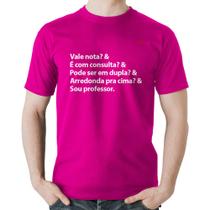 Camiseta Algodão Sou professor - Foca na Moda