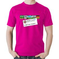 Camiseta Algodão Stop the Count 7x1 - Foca na Moda