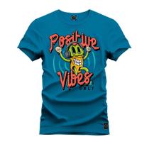Camiseta Algodão T-Shirt Plus Size Unissex Posturi Viber