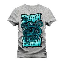 Camiseta Algodão T-Shirt Premium Estampada Death Dow