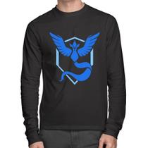 Camiseta Algodão Team Mystic Manga Longa - Foca na Moda