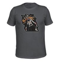 Camiseta Algodão Tecido Macio Demon Guerreiro