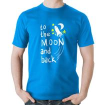 Camiseta Algodão To the moon and back - Foca na Moda