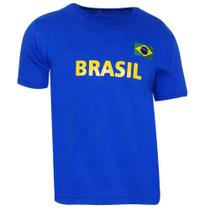 Camiseta Algodão Torcedor Brasil Confortável Moderno