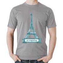 Camiseta Algodão Torre Eiffel Amazing - Foca na Moda