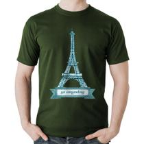 Camiseta Algodão Torre Eiffel Amazing - Foca na Moda